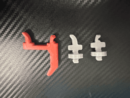 Pegboard Click T-Bolts for Multiboard 3d model
