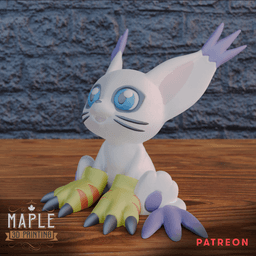 Gatomon - Digimon 3d model