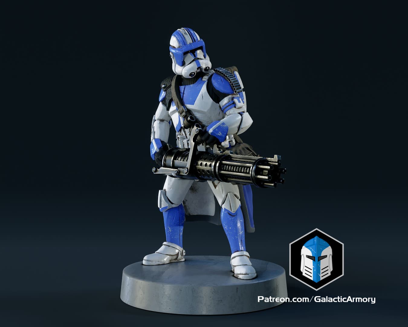 Clone Trooper Figurine - Heavy 3d model