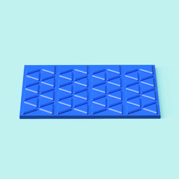 Tessellation Patterned Soap Dish 3d model