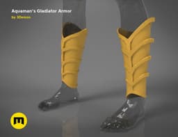 Aquaman Gladiator Amor 3d model