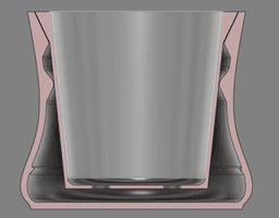 Venus Fly Trap Planter 3d model