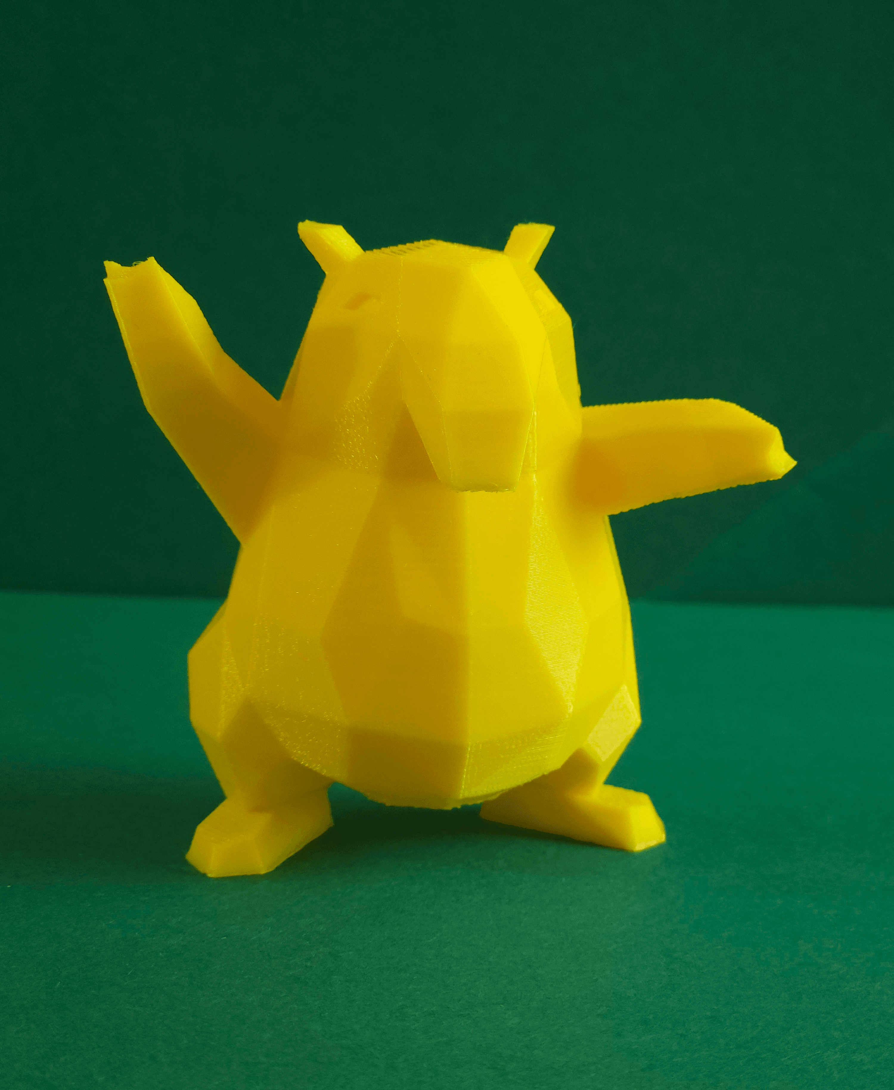 Drowzee Low Poly Pokemon 3d model