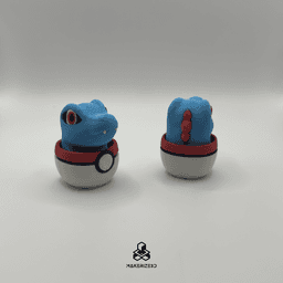 Totodile Clicker 3d model