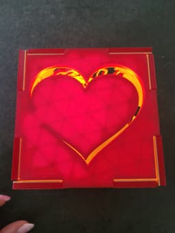 Valentines day shadow box 3d model