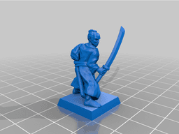 Samurai 3d model