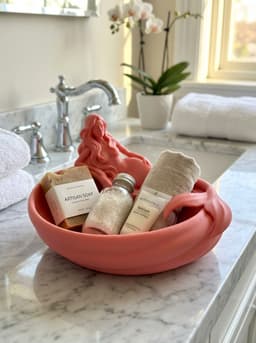 Luxury Mermaid Spa & Vanity Organizer Bowl 3d model