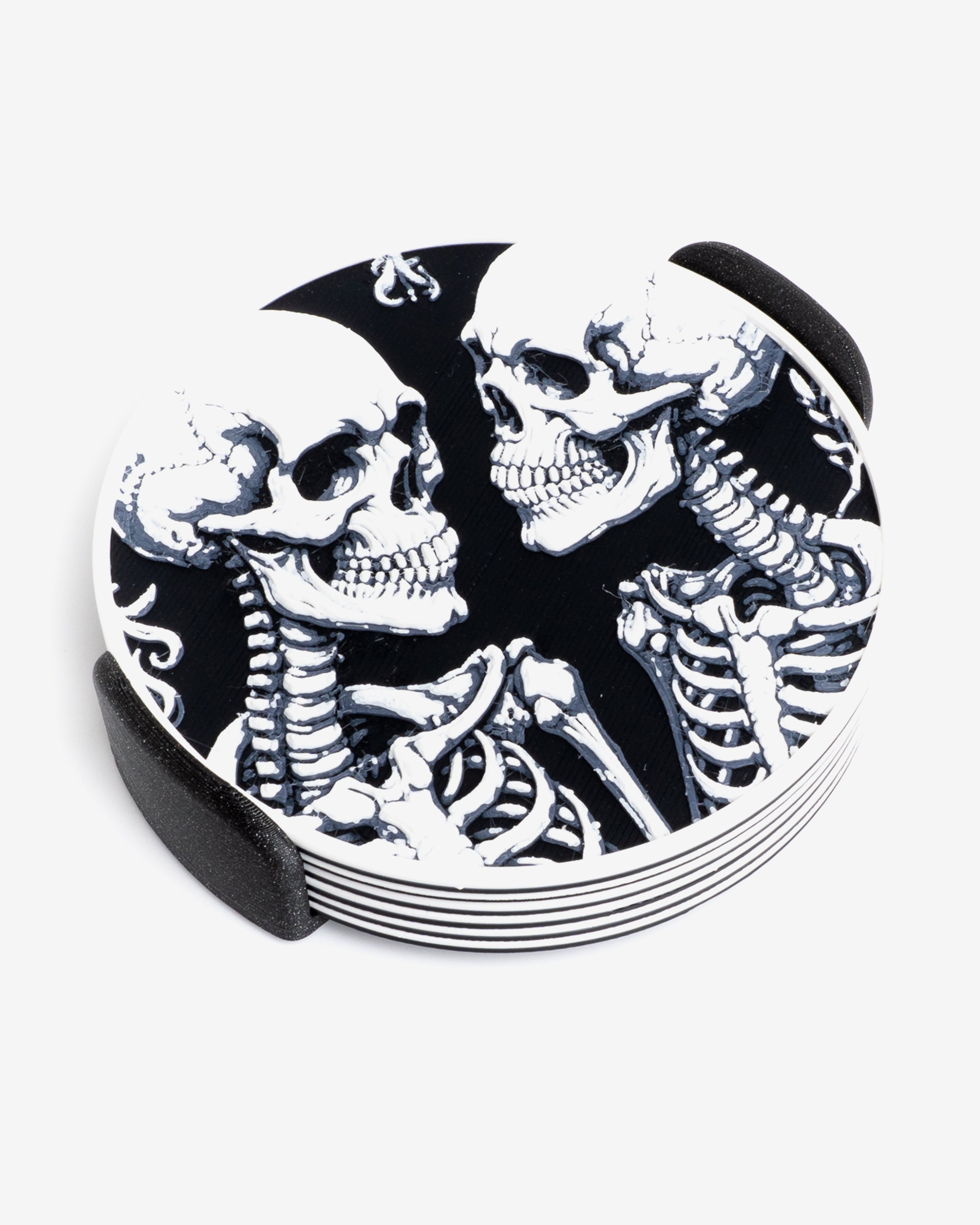 Skeleton Coasters 3d model