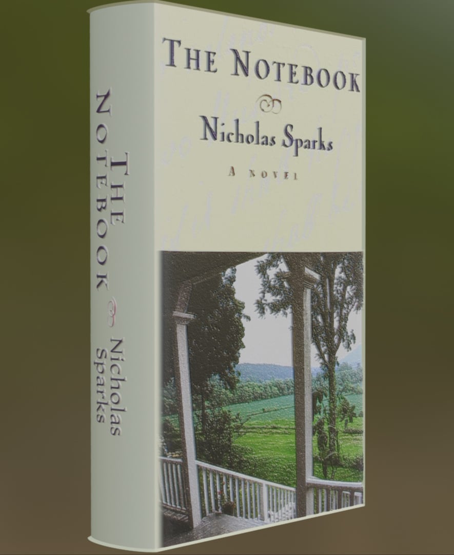The Notebook - Book Litho 3d model