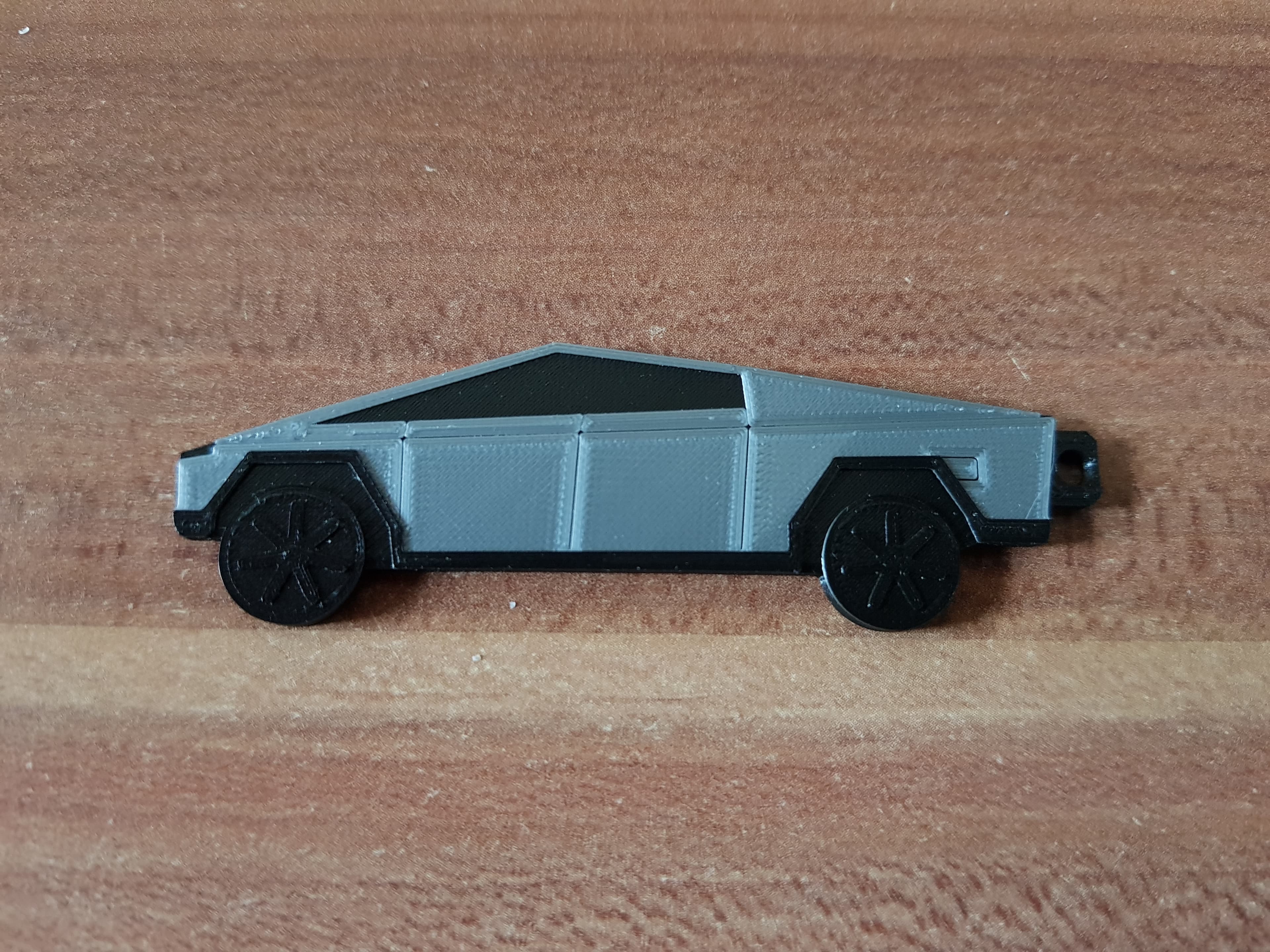 Tesla Cybertruck Keychain - Design 2 3d model
