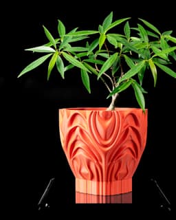 Corru Planter Pot by MODERN MACHINE 3d model