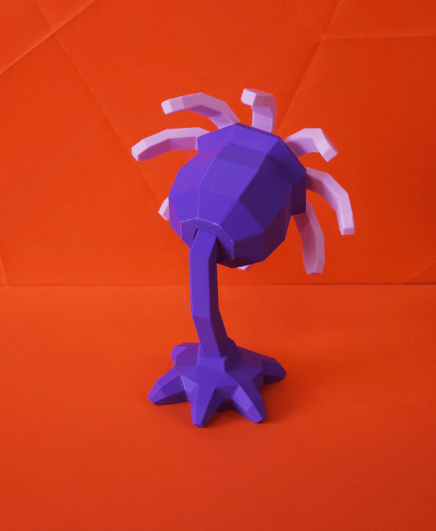 Lileep Low Poly Pokemon 3d model