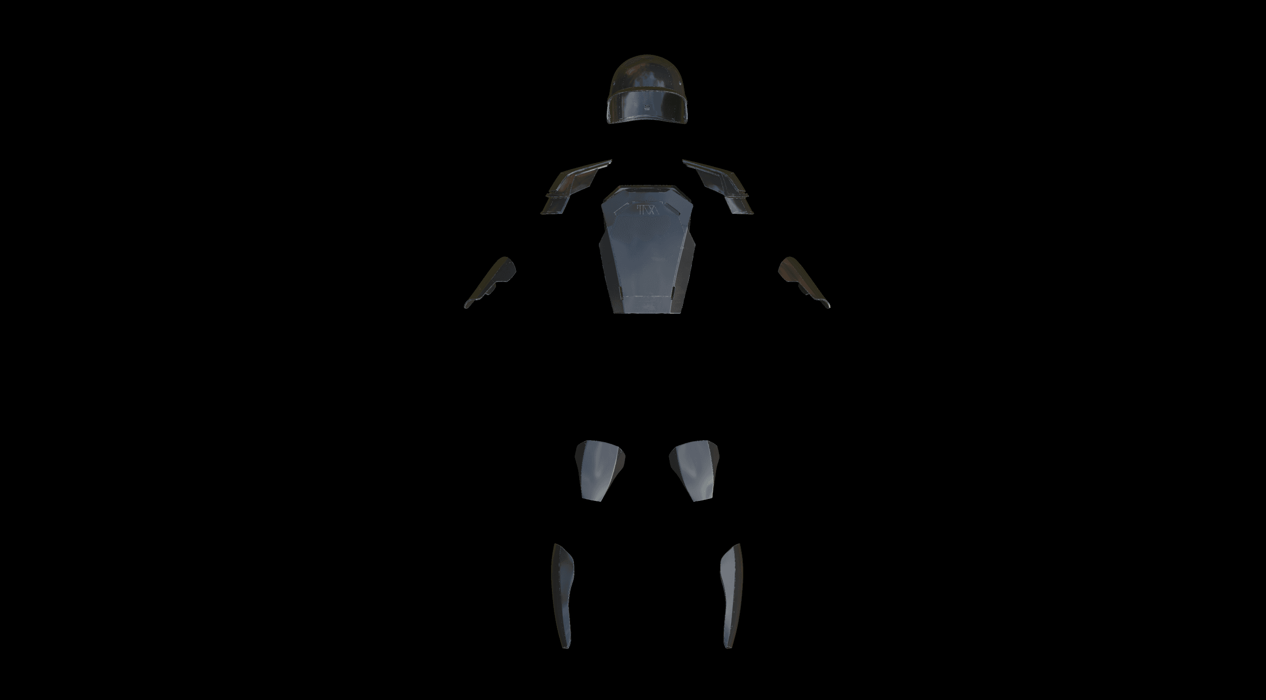 TVA Agent Body Armor from Loki 3d model