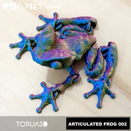 Articulated Frog 002 3d model