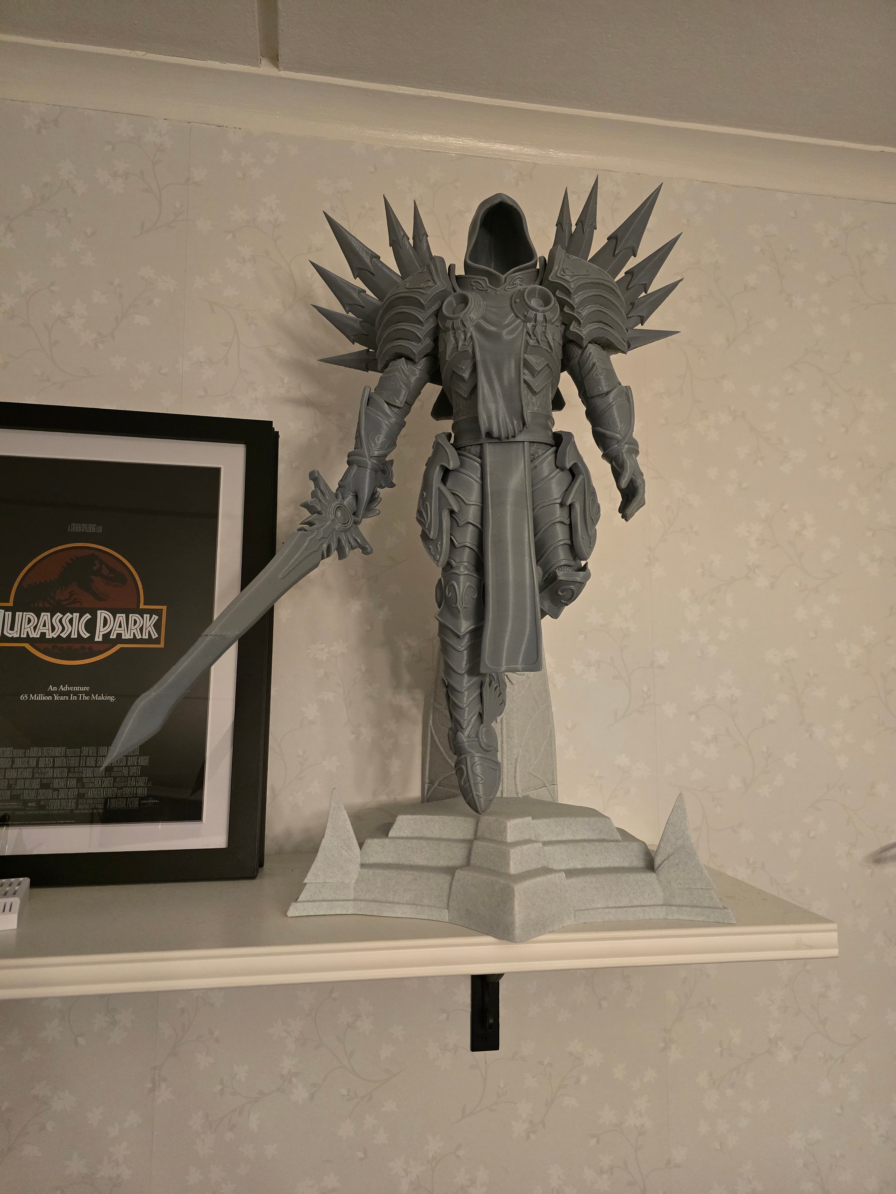 Amazing model, thanks. At 300% its quite a beast. Printed on a K1 max - with some really wierd angles needed for some parts but it worked. Now to finish the wings.