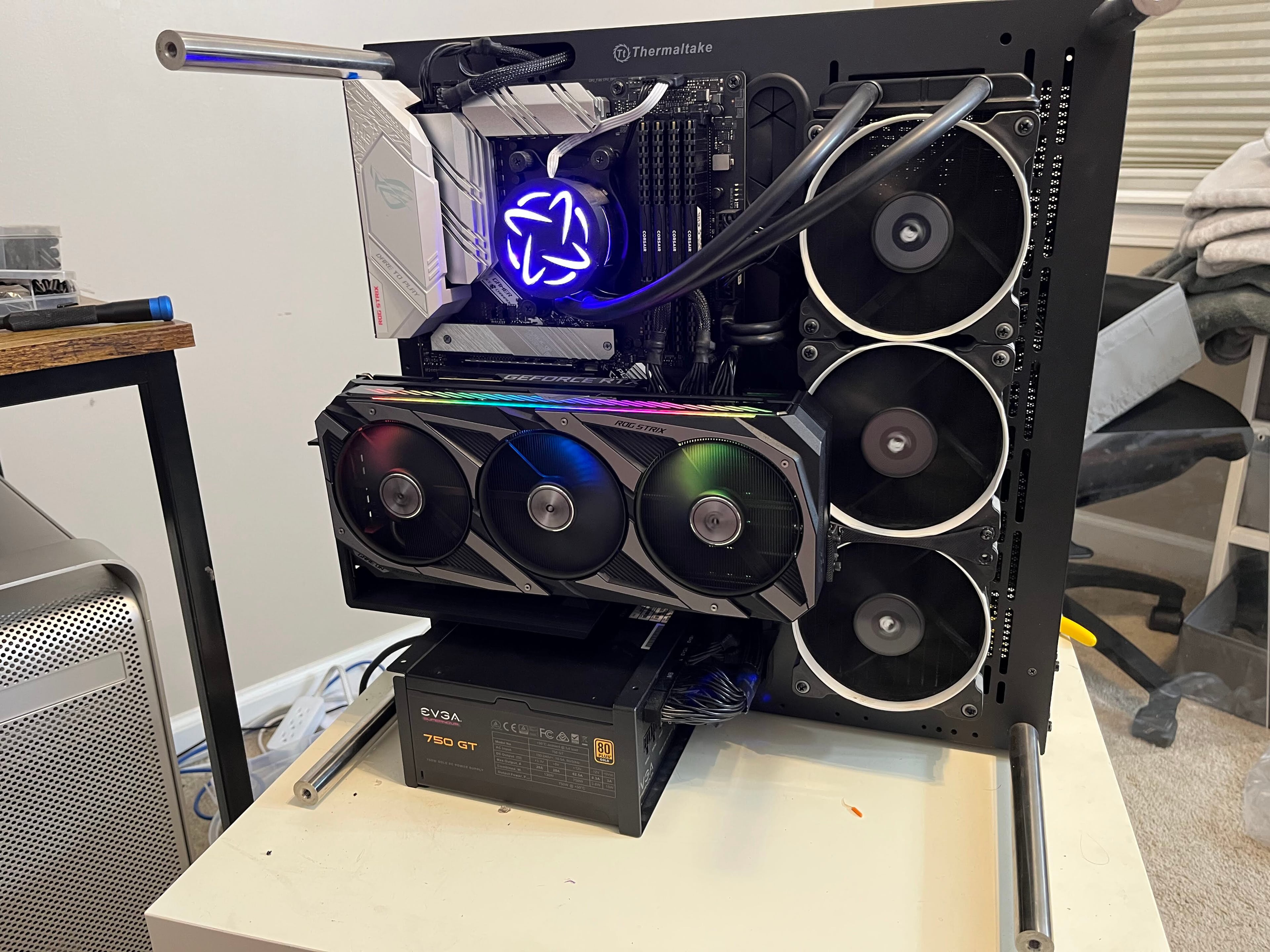 Thermaltake Core P3 GPU Riser 3d model