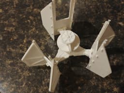 Tie Fighter Defender Kit Card 3d model