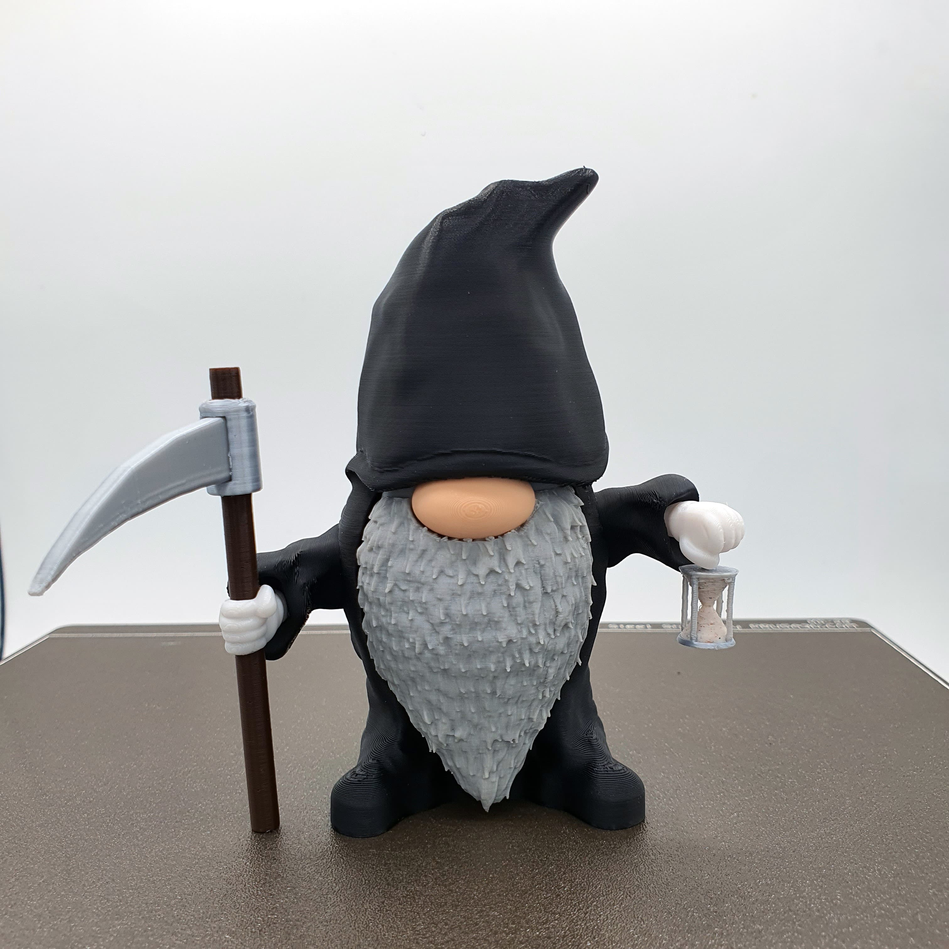 GRIM REAPER GNOME - GNOME GRIM REAPER OF TIME 3d model