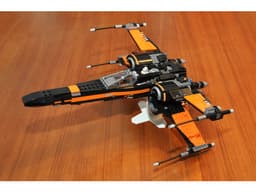 Display stand for LEGO X-Wing 75102 3d model