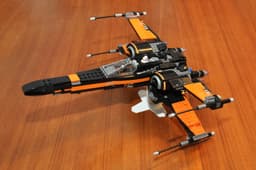 Display stand for LEGO X-Wing 75102 3d model
