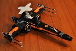Display stand for LEGO X-Wing 75102 3d model
