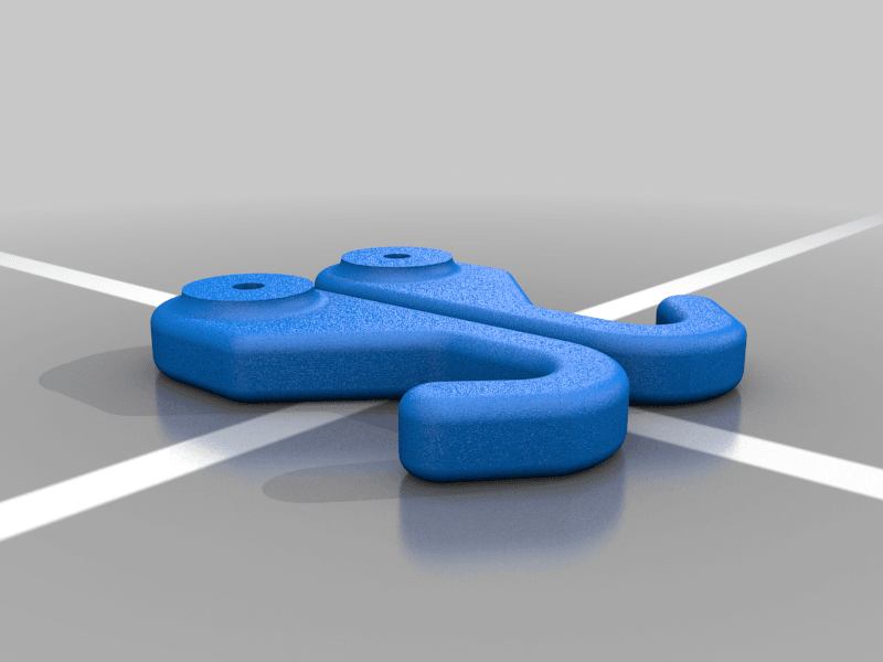 LCD Hooks 3d model