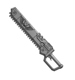 Cadia Mk IV Assault Chainsword 3d model