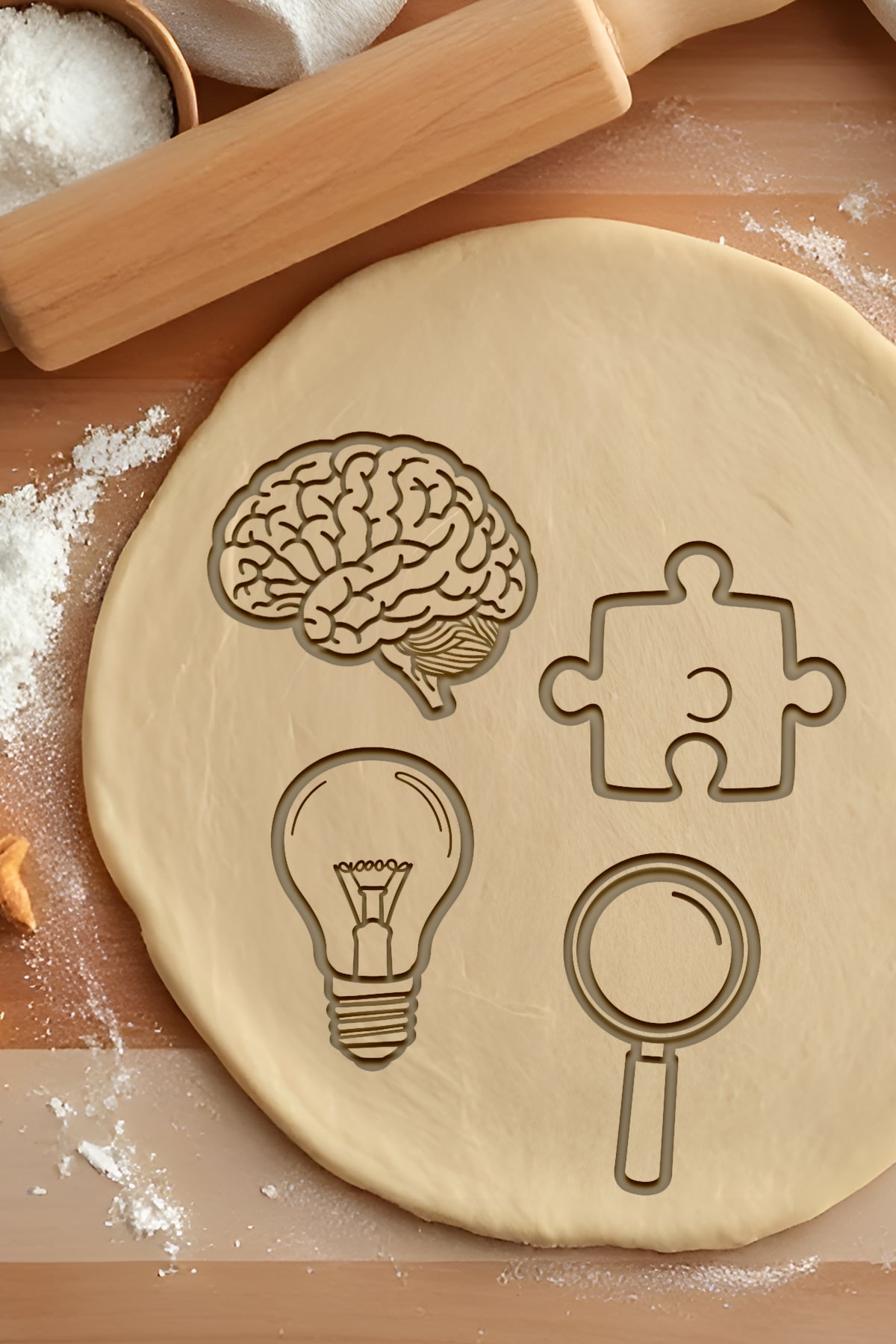 Smart Set Cookie Cutter, Biscuit Cutter 3d model