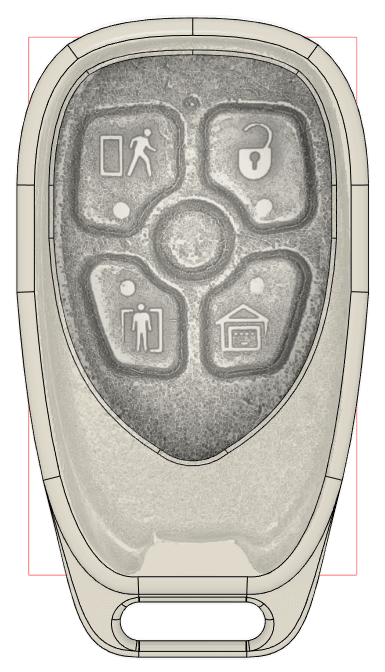 Remote Case 3d model