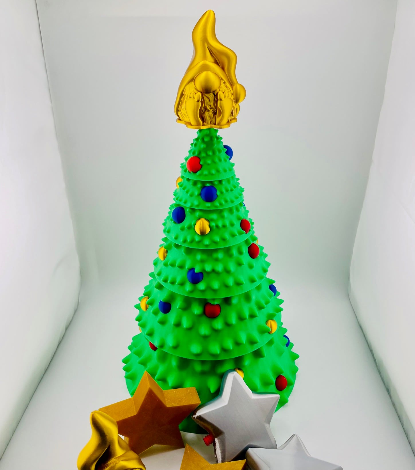 Christmas Tree Stacking Decor 3d model
