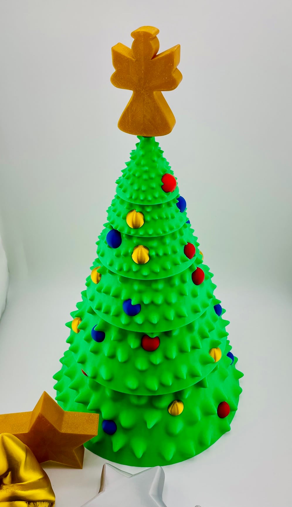 Christmas Tree Stacking Decor 3d model