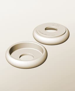 CR96-25-P Modular Stacking pierced container for home decor 3d model