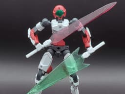 Beam Sword, Mecha Model Accessory 3d model