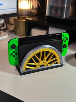 Wheel Switch Dock Stand - FREE 3d model
