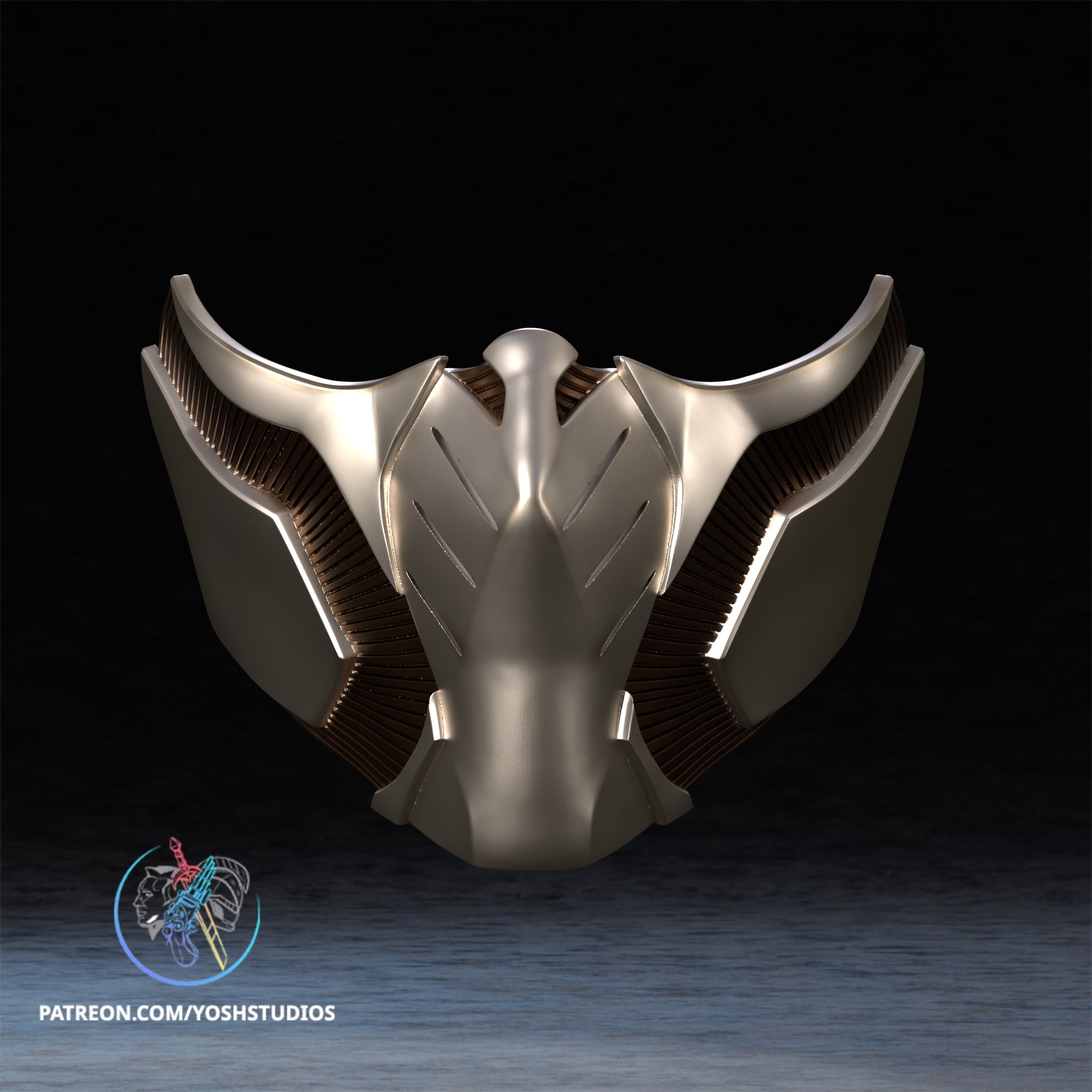 Ultimate Wolverine Mask 3D Printer File STL 3d model