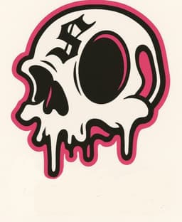Graffiti Skull - FREE wall art 3d model