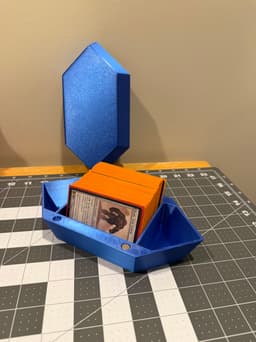 Crystal Deck Box for MTG 3d model