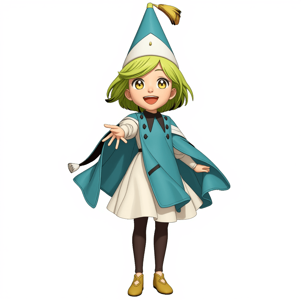 Coco Chibi - Witch Hat Atelier 3D Model 3d model