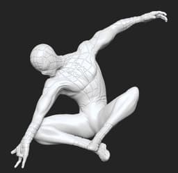 Amazing Spider-man and Venom 3d model