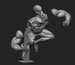 Amazing Spider-man and Venom 3d model