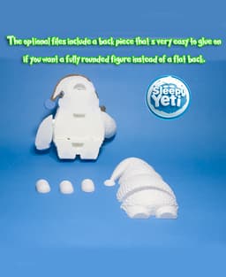 Sleepy Yeti 3d model