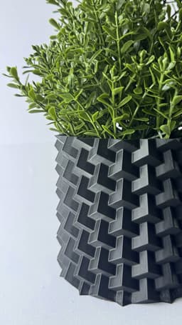 Planter Sharp Cubes 3d model
