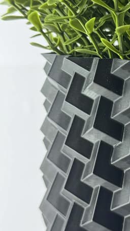 Planter Sharp Cubes 3d model