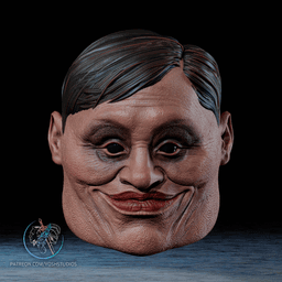 Alien Mask 3D Printer STL File 3d model