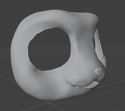 kemono x toony head base 3d model