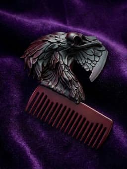 Raven_Beard_Accessories_Collection 3d model