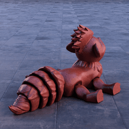 Articulating Growlithe 3d model