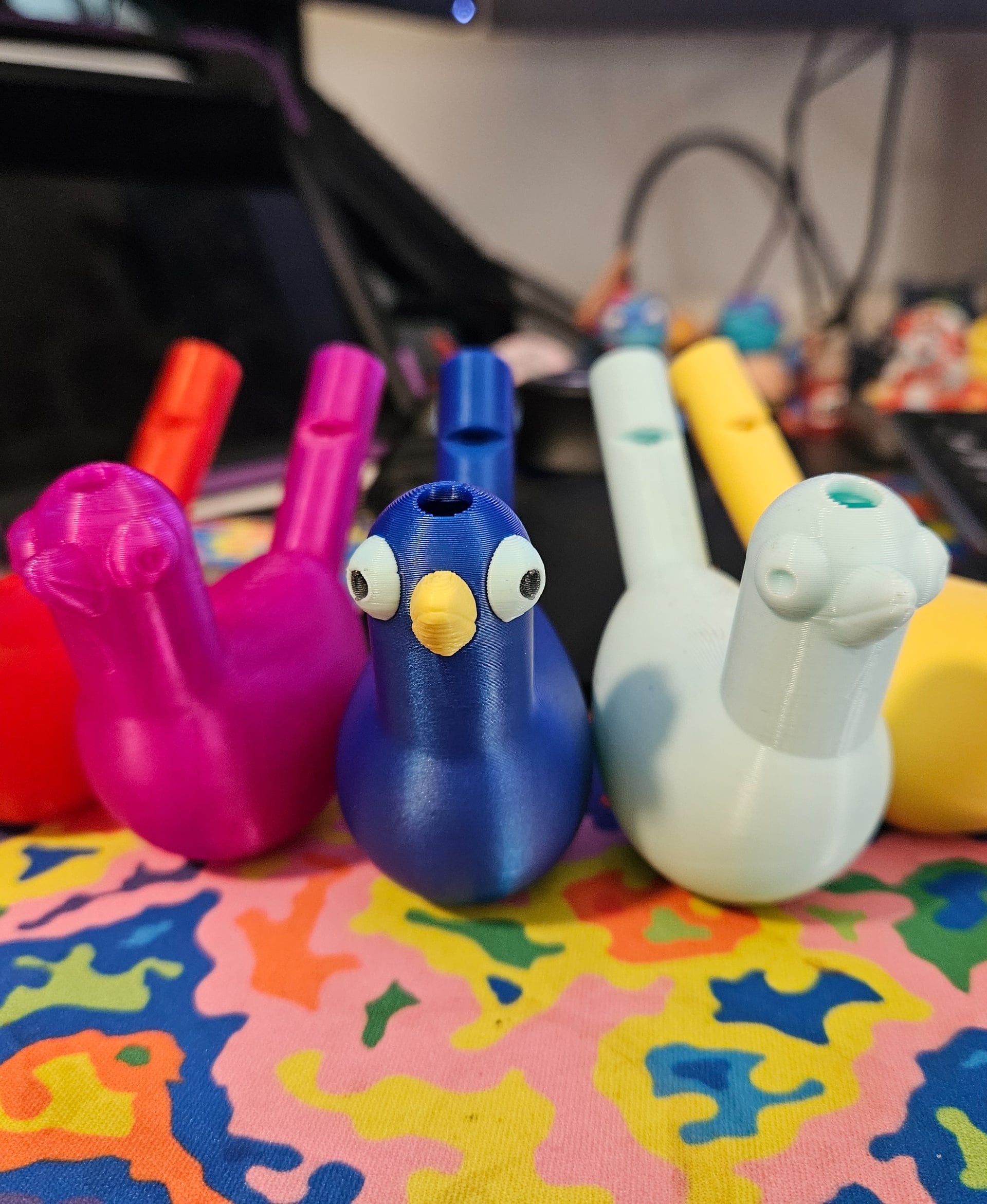 Singing Bird whistle 3d model