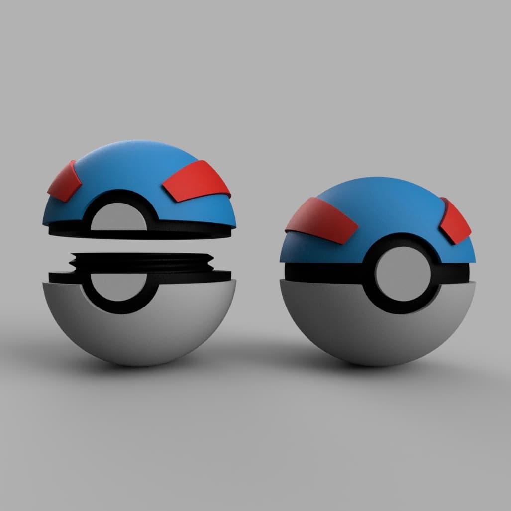 great ball container 3d model