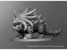 Dodongo Boss 3d model